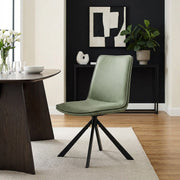Chaise Faux Cuir - Genesis Vert 