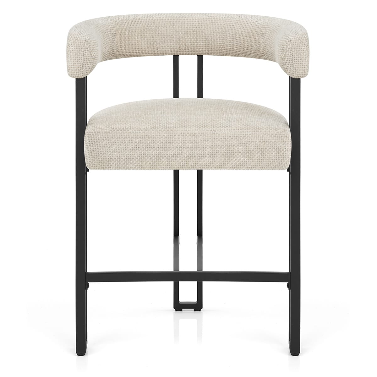 Gigi Bar Stool Cream Fabric