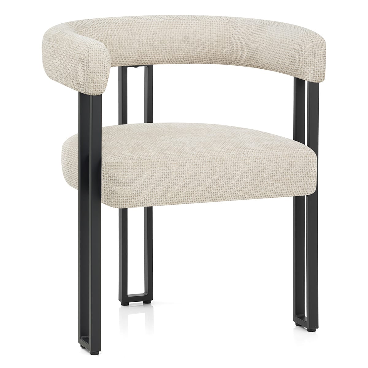 Gigi Chair & Cushion Cream Fabric