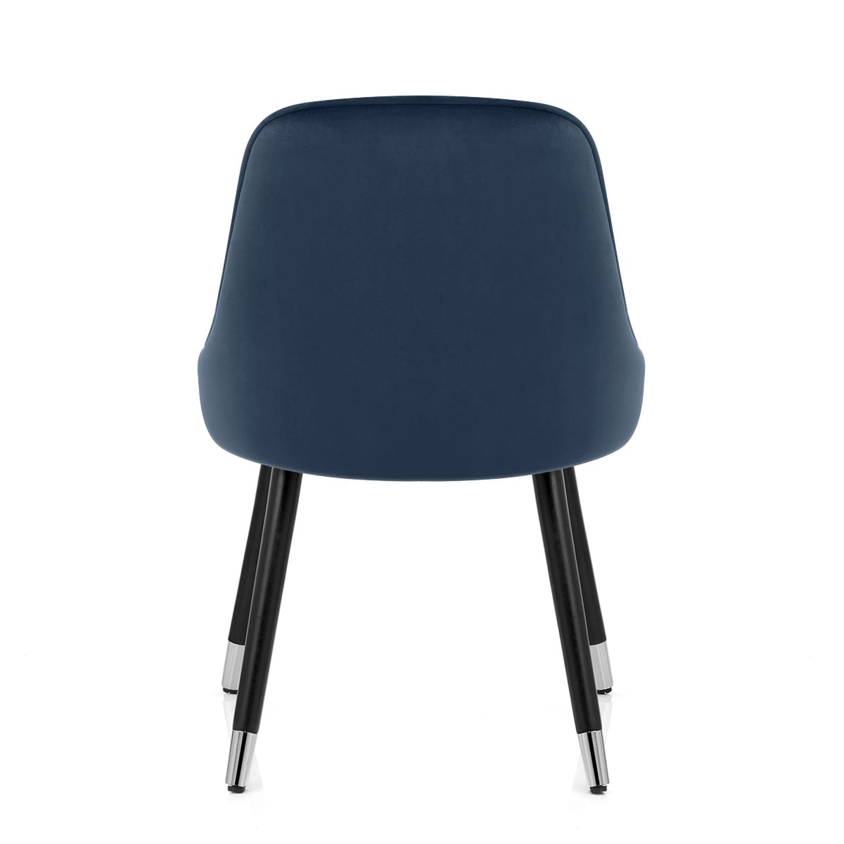 Glam Dining Chair Blue Velvet