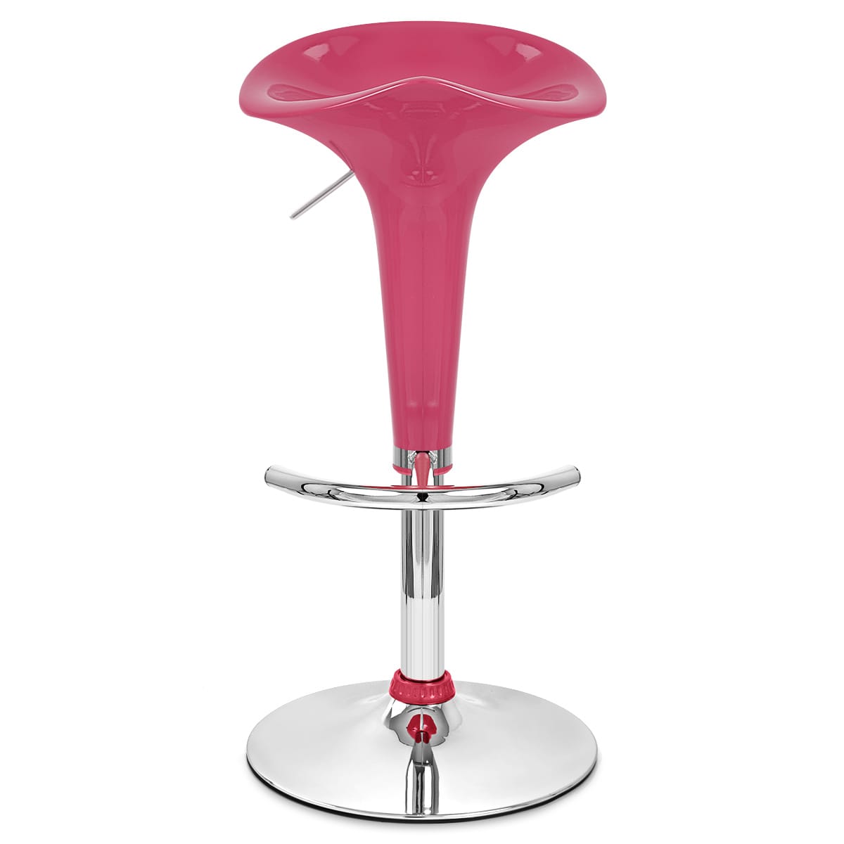 Chaise de Bar ABS Chrome - Gloss Coco Rose 