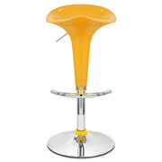 Gloss Coco Bar Stool Yellow