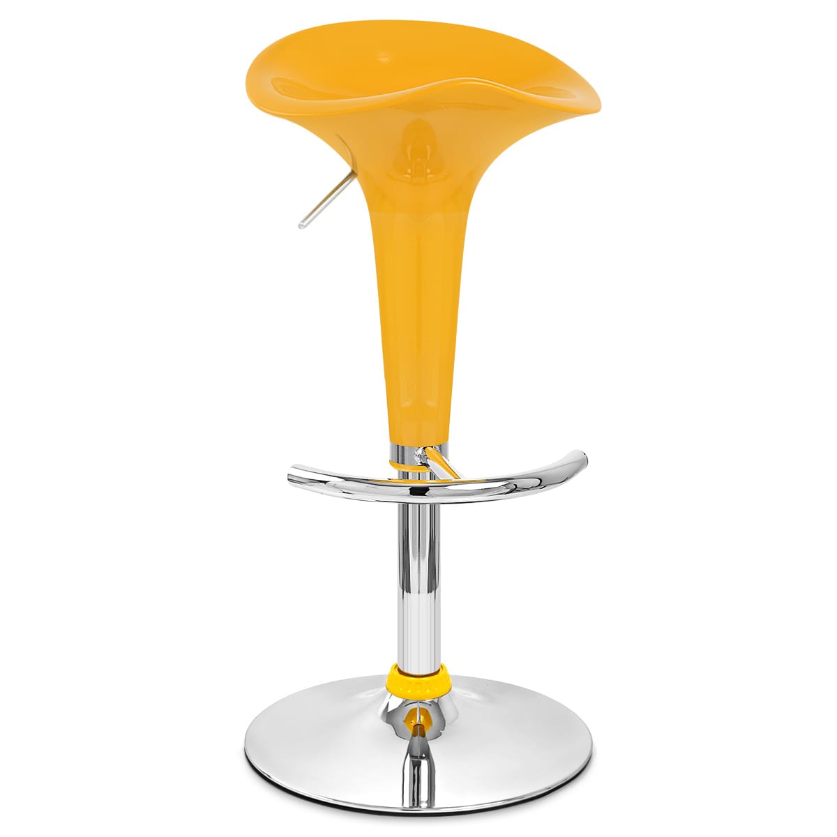 Gloss Coco Bar Stool Yellow