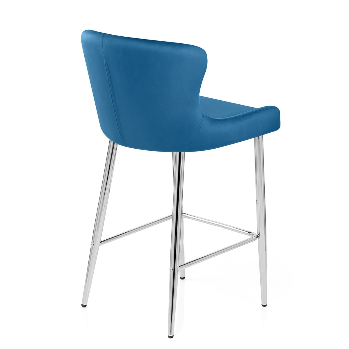 Tabouret Velours - Grace Bleu