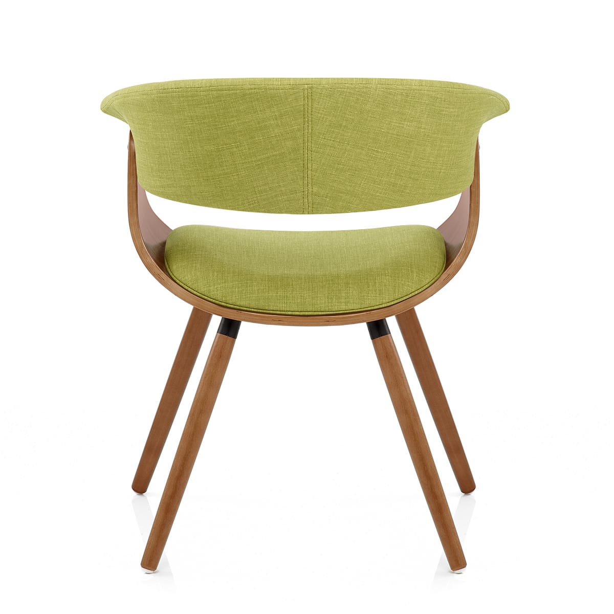 Grafton Dining Chair Walnut & Green