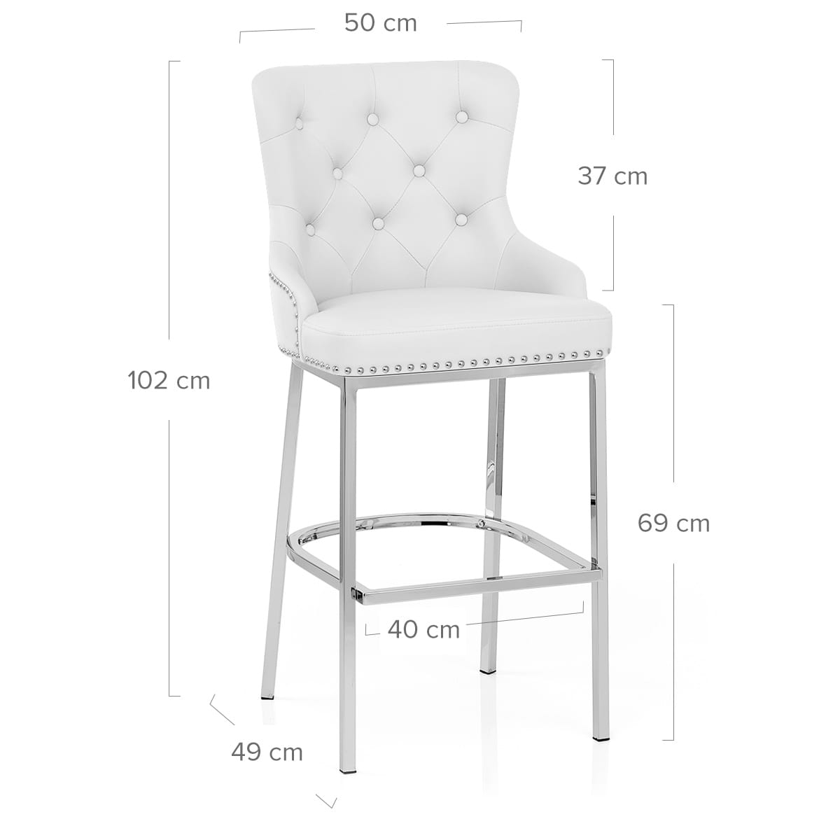Grange Bar Stool White