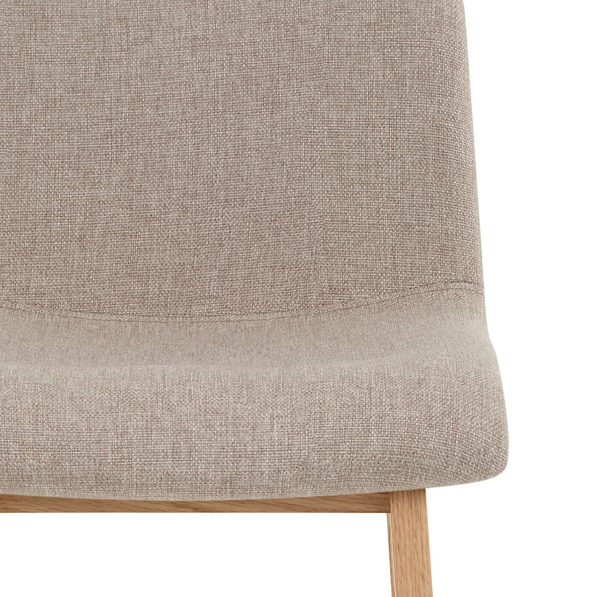 Tabouret de Bar Tissu - Haven Taupe