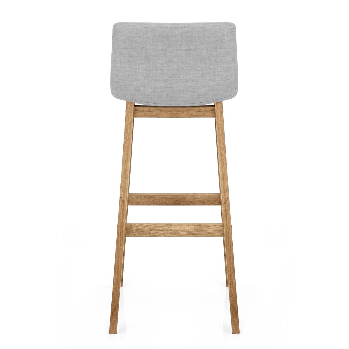 Tabouret de Bar Tissu - Haut Drift Gris Clair