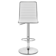 Hiline Bar Stool White