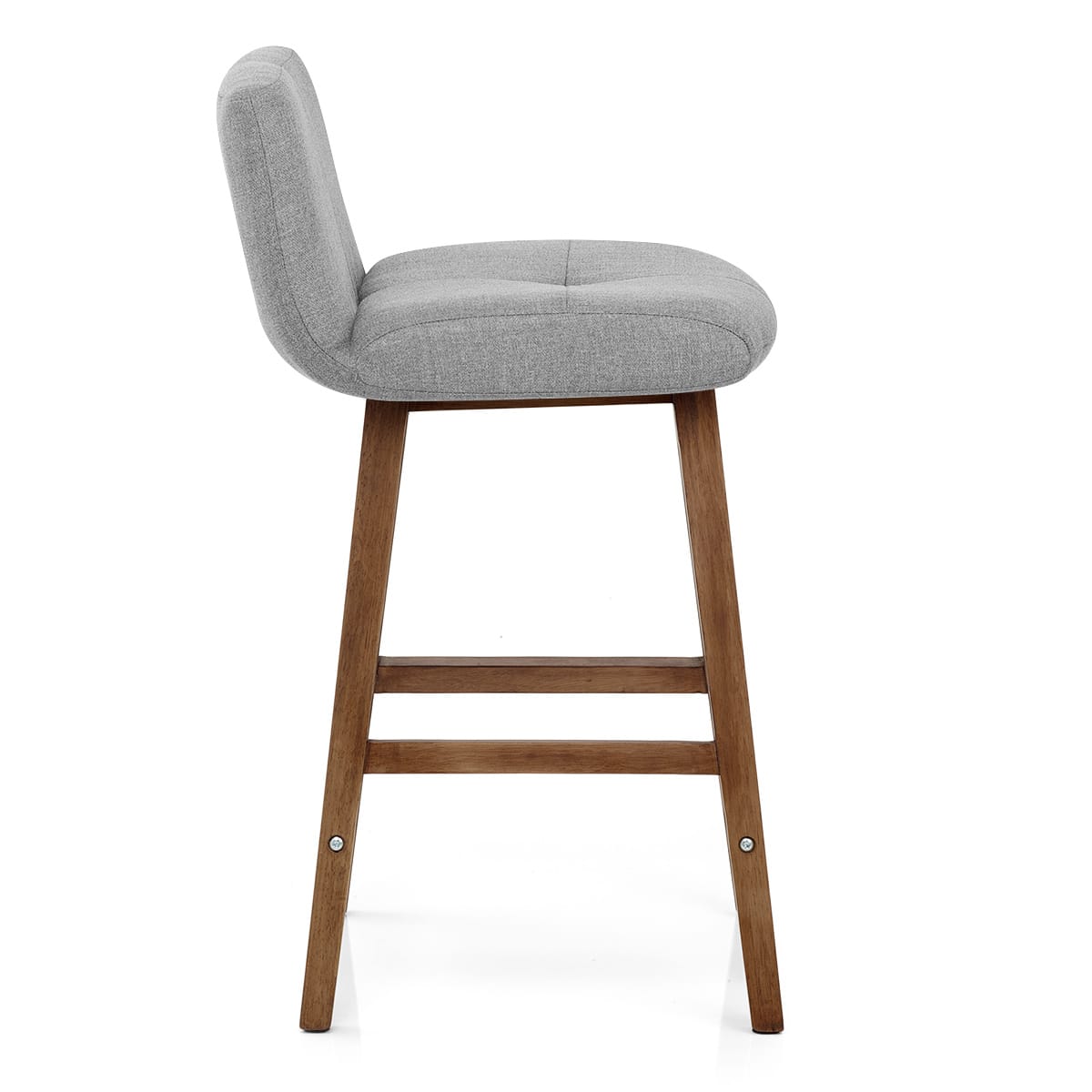 Tabouret de Bar Tissu - Impulse Gris