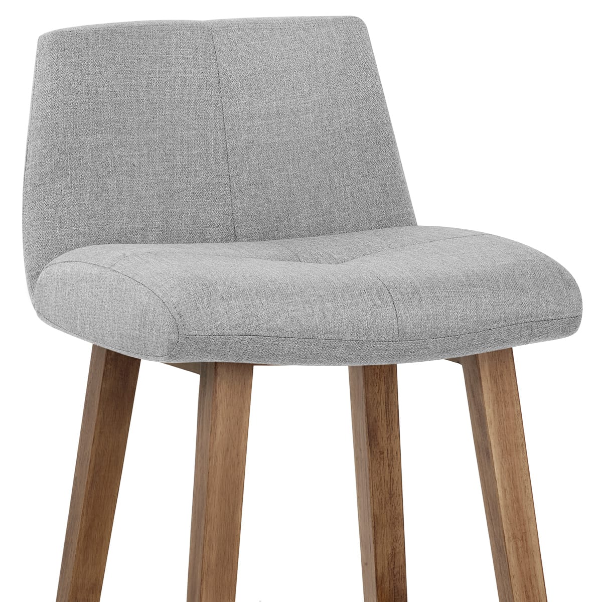 Tabouret de Bar Tissu - Impulse Gris