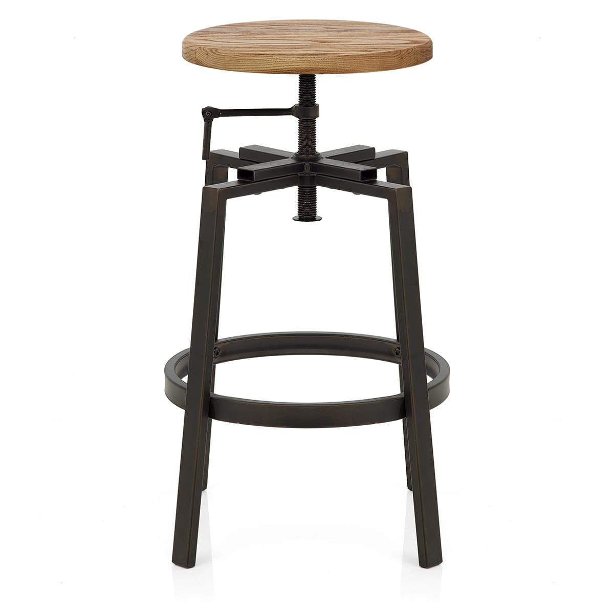 Tabouret de Bar Bois Clair - Industrial Turner Bois 