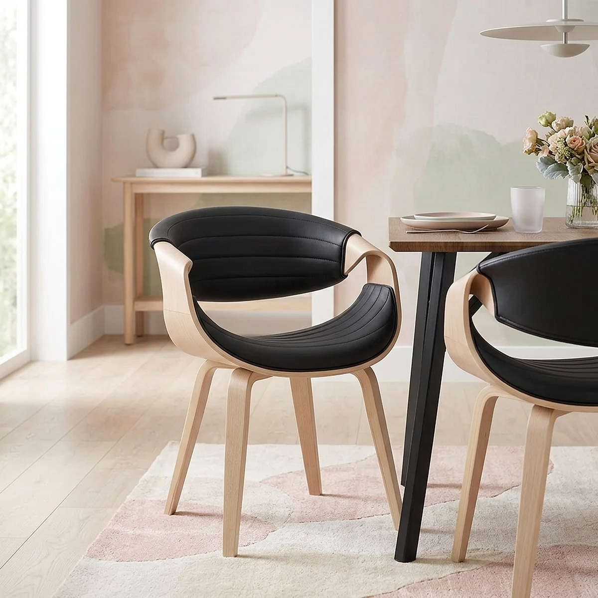 Jefferson Dining Chair Black