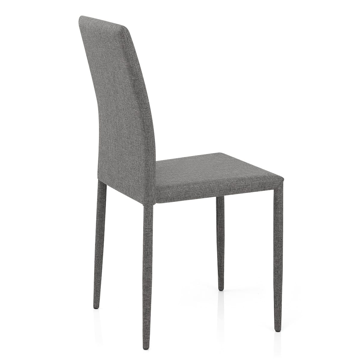 Joshua Dining Chair Light Grey Fabric