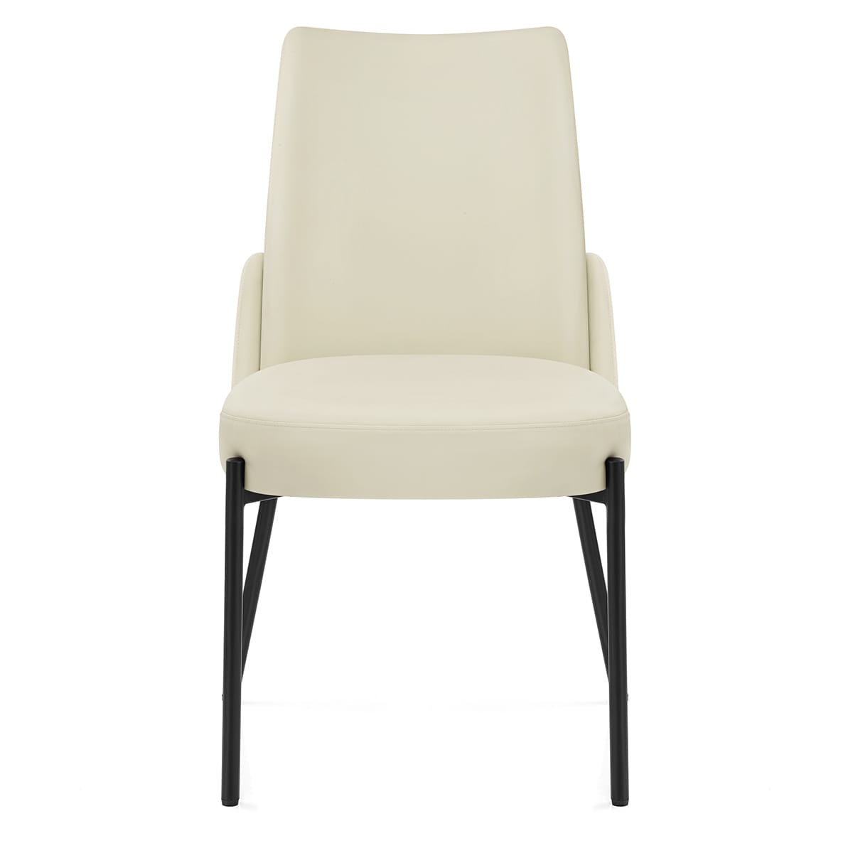 Chaise Faux Cuir - Juno Crème