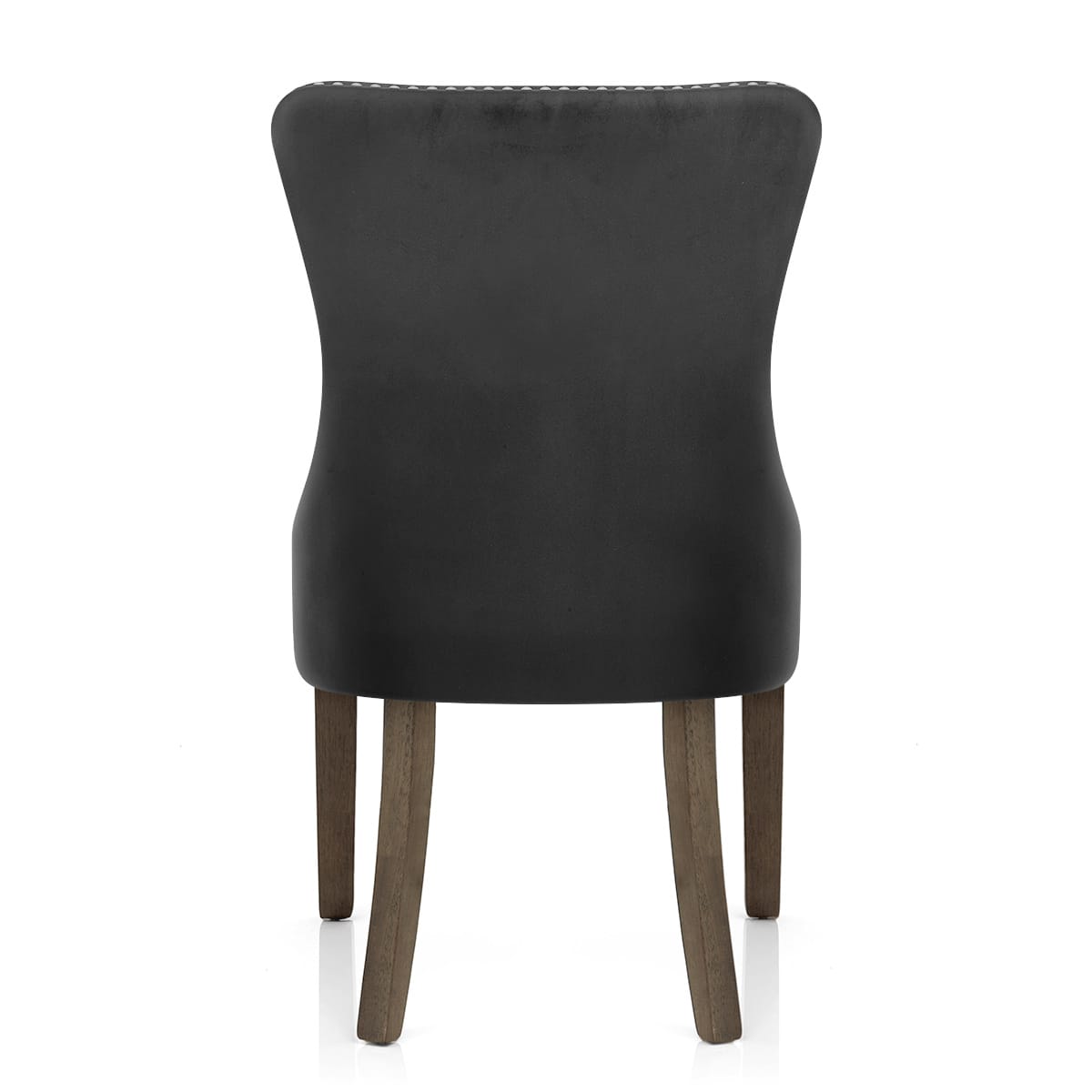 Kensington Dining Chair Black Velvet