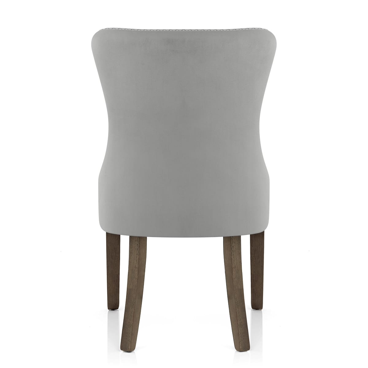 Kensington Dining Chair Grey Velvet