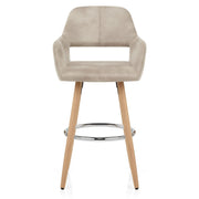 Kite Wooden Stool Antique Cream