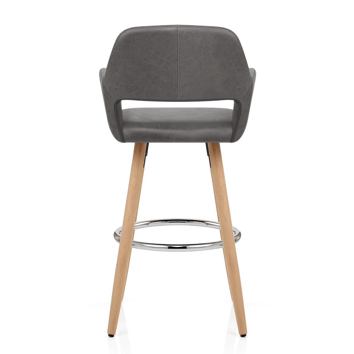 Kite Wooden Stool Grey