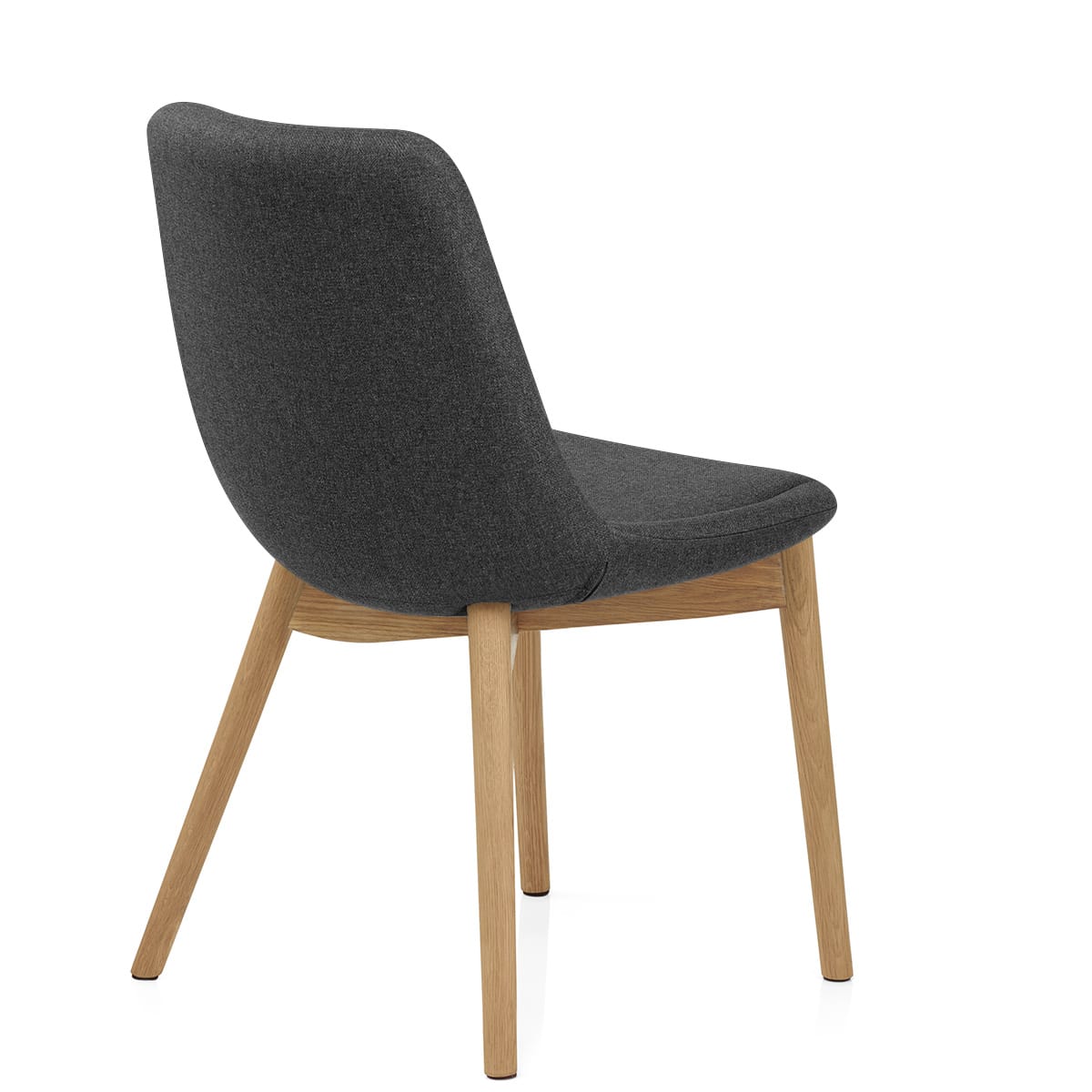 Kobe Dining Chair Oak & Charcoal