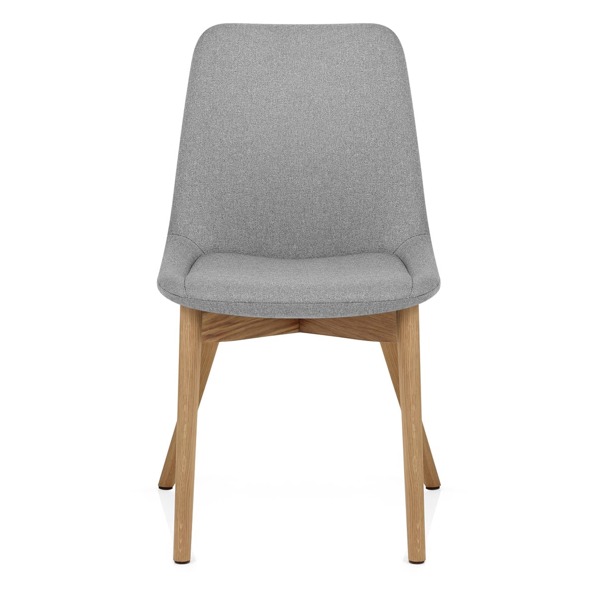 Chaise Bois Tissu - Kobe Gris 