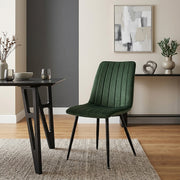 Chaise Velours - Lagos Vert 