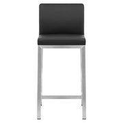 Leah Brushed Stool Black