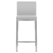 Leah Brushed Stool Grey
