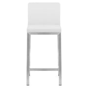 Leah Brushed Stool White
