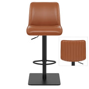 Lola Real Leather Bar Stool Tan