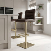 Lush Gold Stool Brown