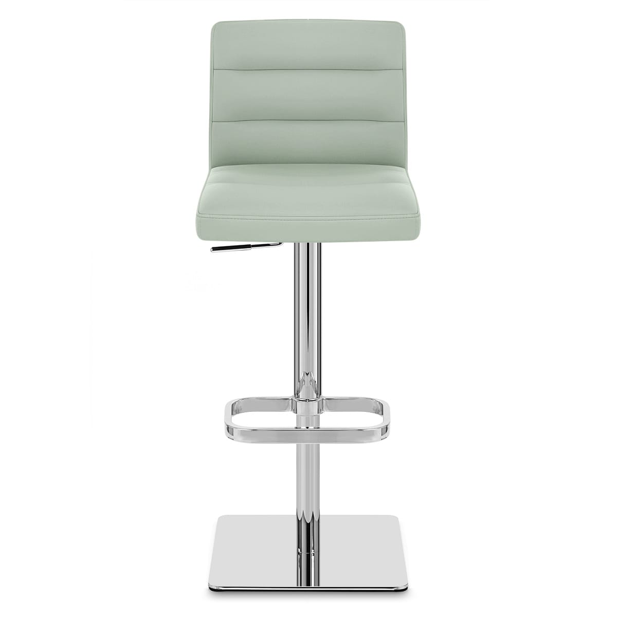 Chaise de Bar Cuir Chrome - Lush Vert 