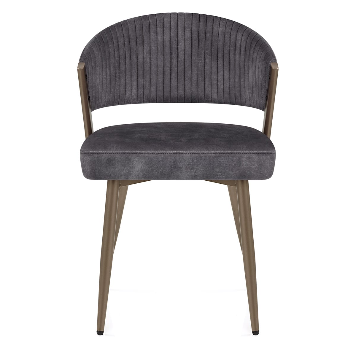 Lusso Dining Chair Charcoal Velvet