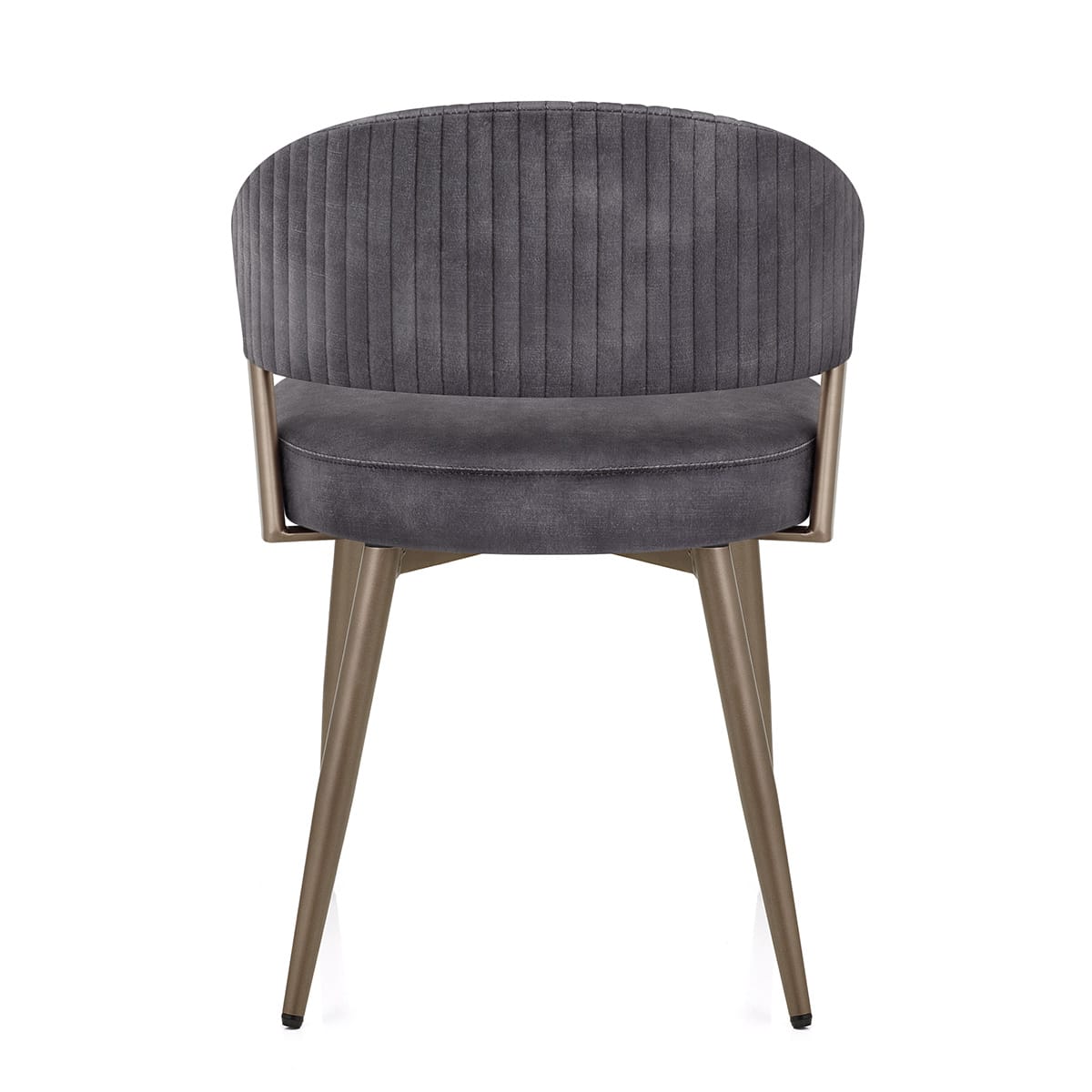 Lusso Dining Chair Charcoal Velvet