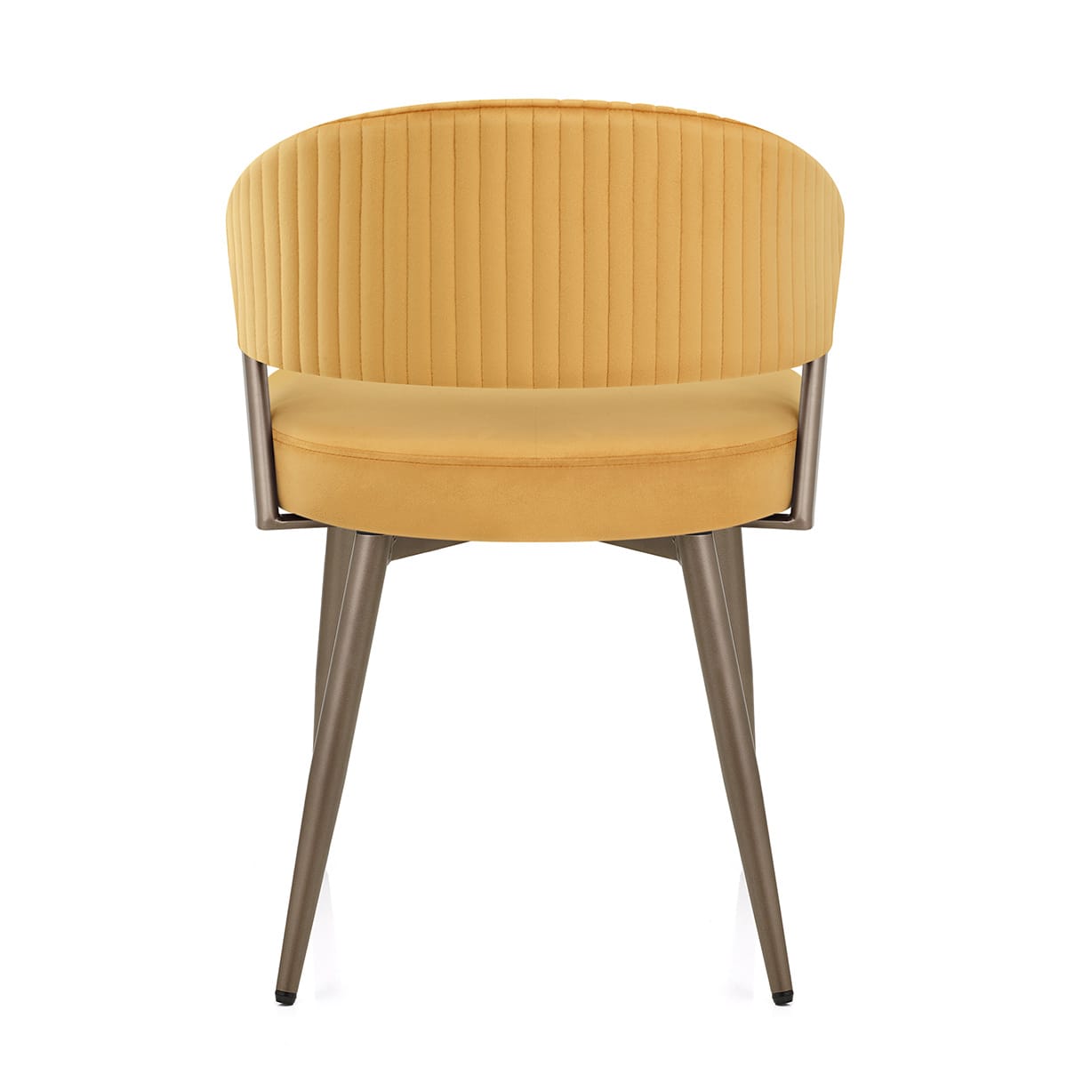 Lusso Dining Chair Gold Velvet