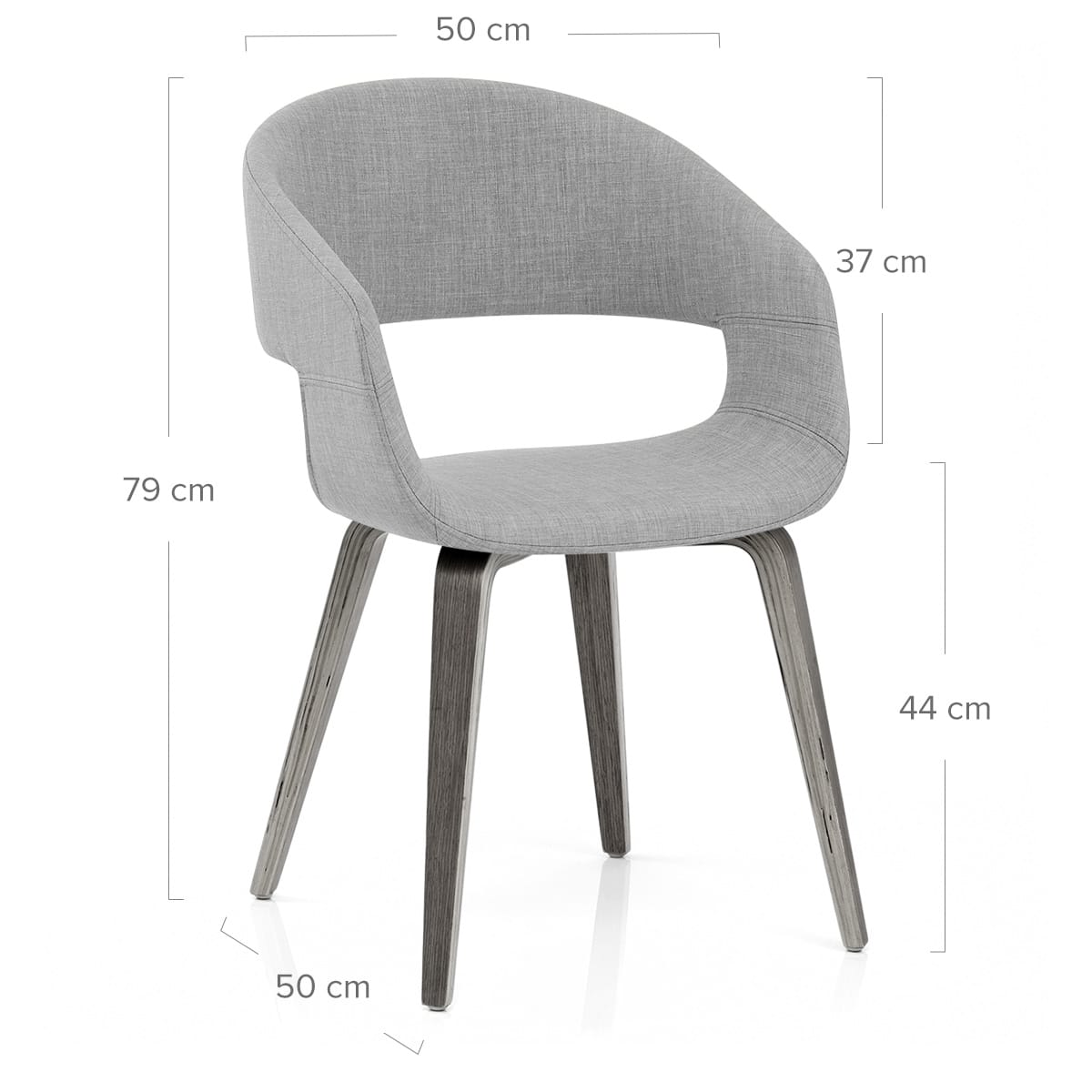 Chaise Tissu - Marcus Gris Clair