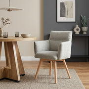 Chaise Tissu - Mica Gris