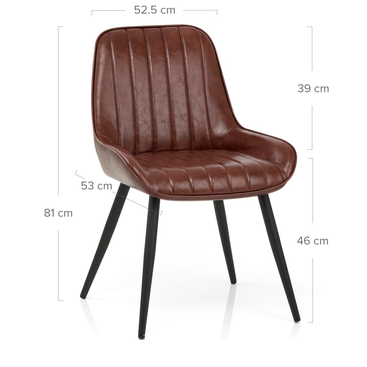Mustang Chair Antique Brown
