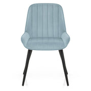 Mustang Chair Sky Blue Velvet