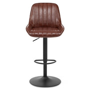 Mustang Gas Lift Bar Stool Antique Brown