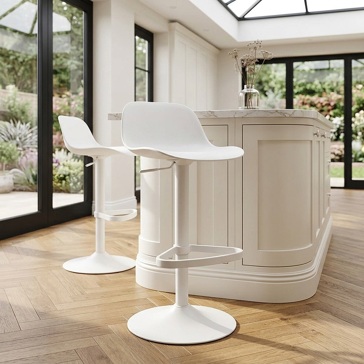 Tabouret de Bar - Nero Blanc 