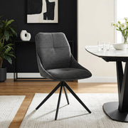 Chaise Tissu - Nova Gris 