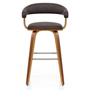 Ontario Walnut Bar Stool Brown