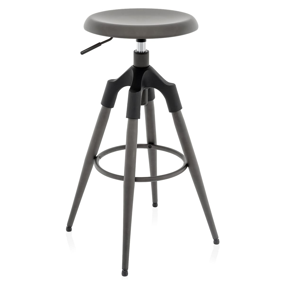 Tabouret de Bar Métal - Onyx Gris 