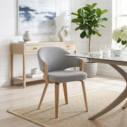 Chaise Bois Tissu - Otto Gris