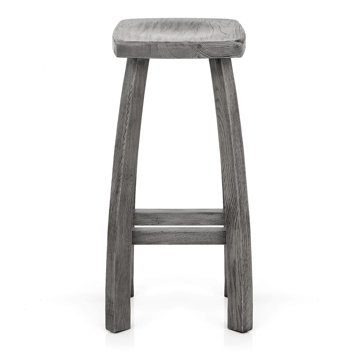 Tabouret de bar Bois Teinté - Oslo Gris 