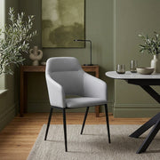 Chaise Faux Cuir - Palma Gris 
