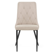 Phoebe Dining Chair Beige Fabric