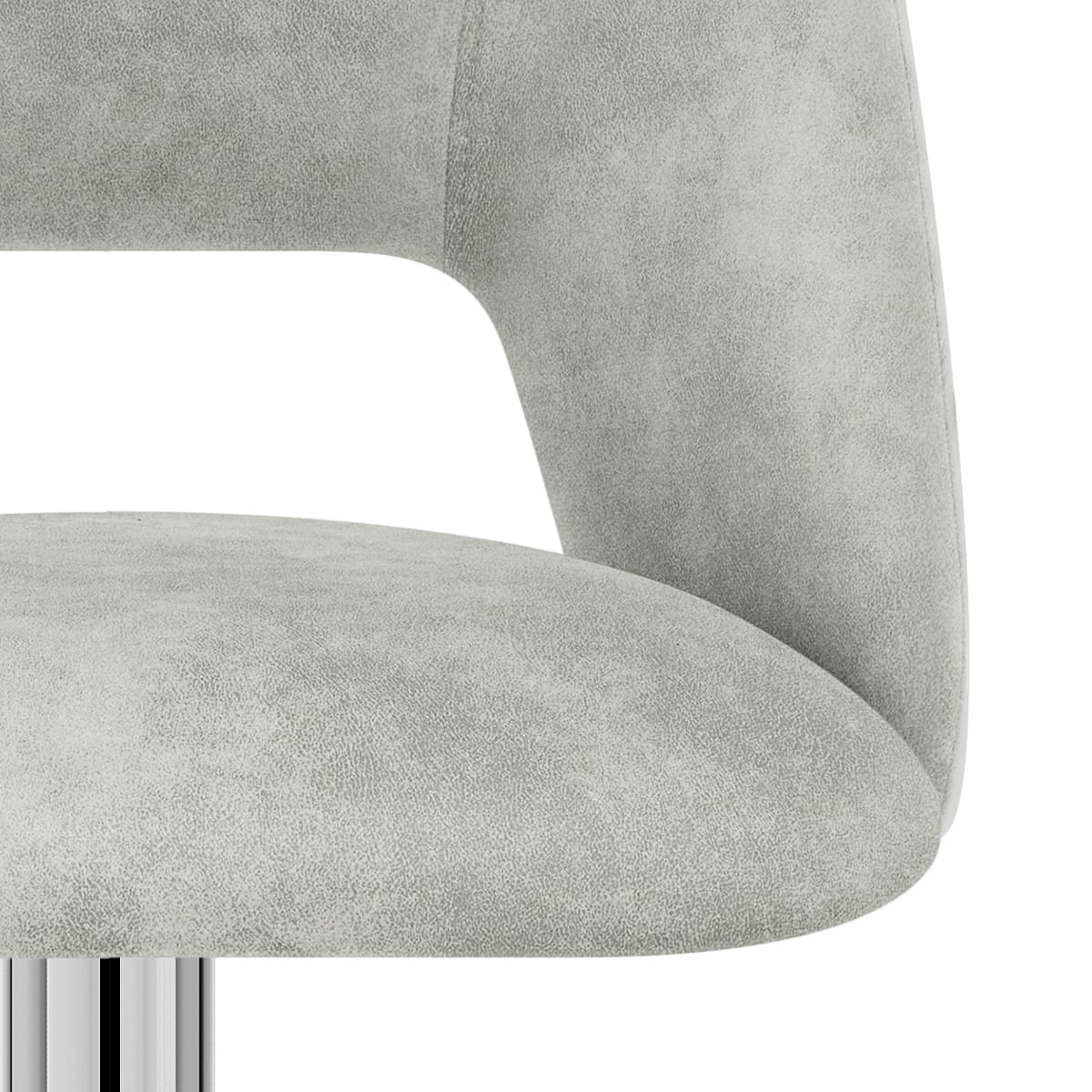 Tabouret de Bar Faux Cuir - Phoenix Gris 