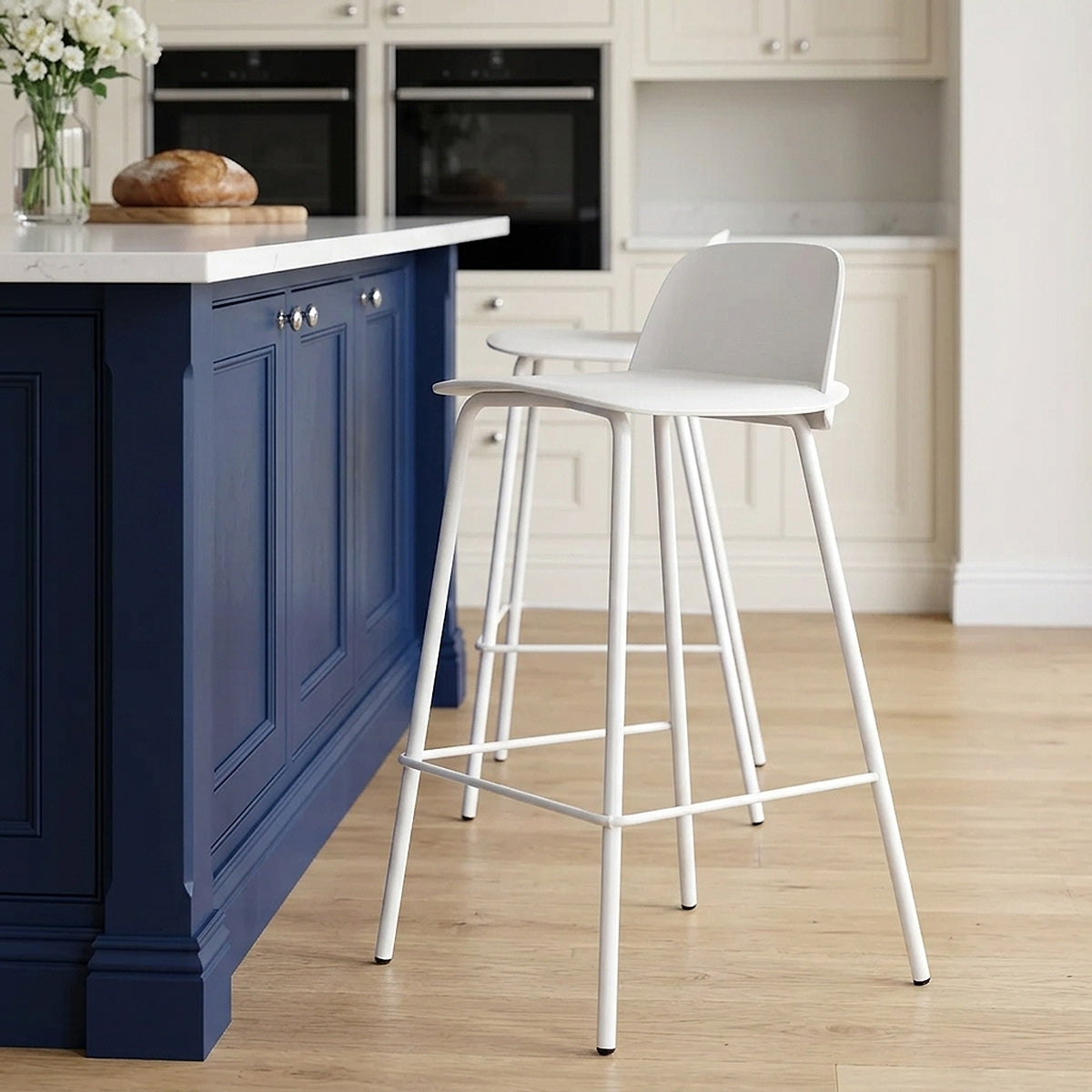 Tabouret de Bar - Pixel Blanc 